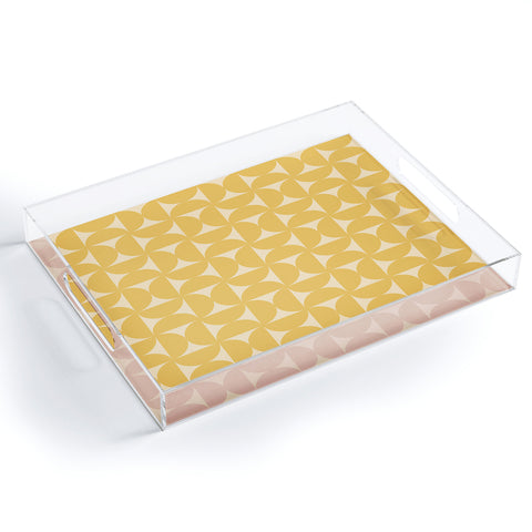 Colour Poems Patterned Shapes CLXVI Acrylic Tray