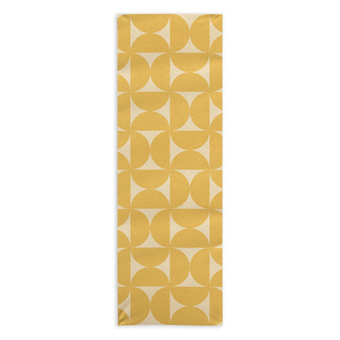 Colour Poems Patterned Shapes CLXVI Yoga Towel