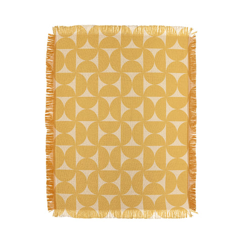 Colour Poems Patterned Shapes CLXVI Throw Blanket