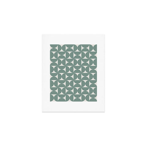 Colour Poems Patterned Shapes CLXX Art Print