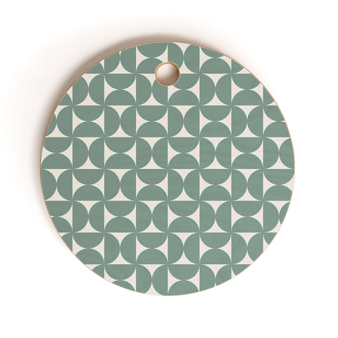 Colour Poems Patterned Shapes CLXX Cutting Board Round