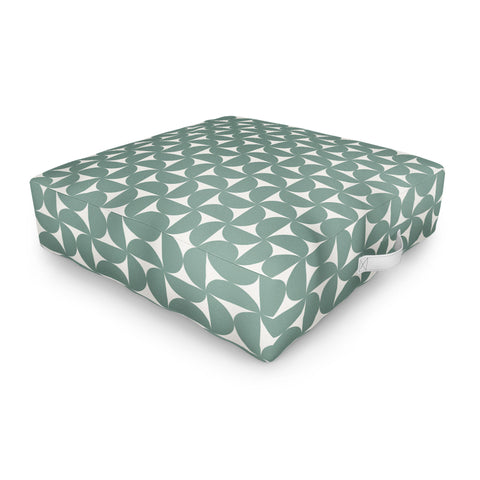 Colour Poems Patterned Shapes CLXX Outdoor Floor Cushion