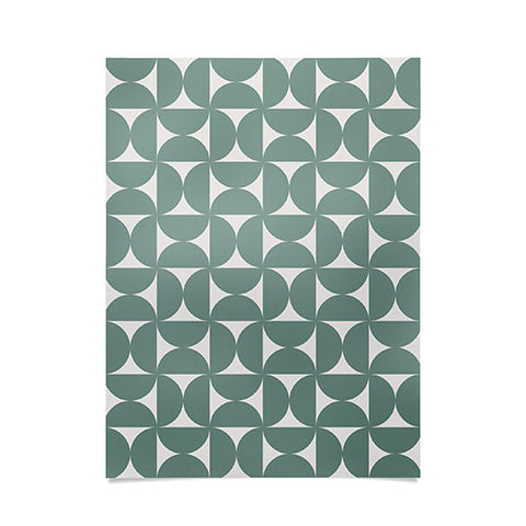 Colour Poems Patterned Shapes CLXX Poster