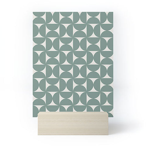Colour Poems Patterned Shapes CLXX Mini Art Print