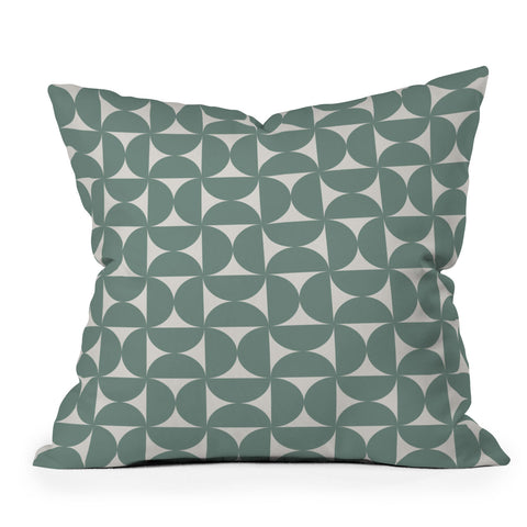 Colour Poems Patterned Shapes CLXX Outdoor Throw Pillow