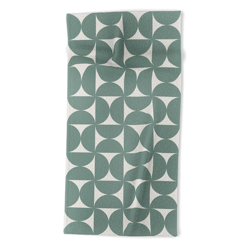 Colour Poems Patterned Shapes CLXX Beach Towel