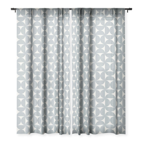 Colour Poems Patterned Shapes CLXXIV Sheer Window Curtain