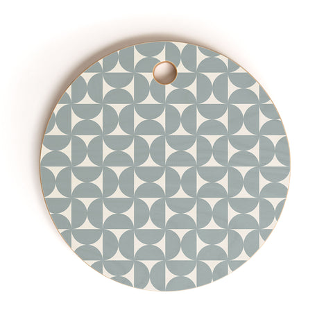 Colour Poems Patterned Shapes CLXXIV Cutting Board Round