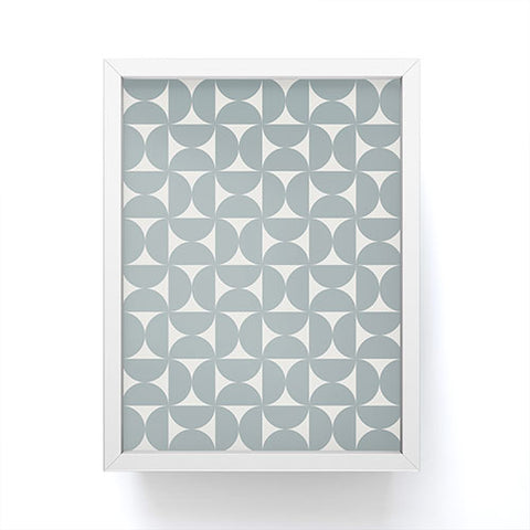 Colour Poems Patterned Shapes CLXXIV Framed Mini Art Print