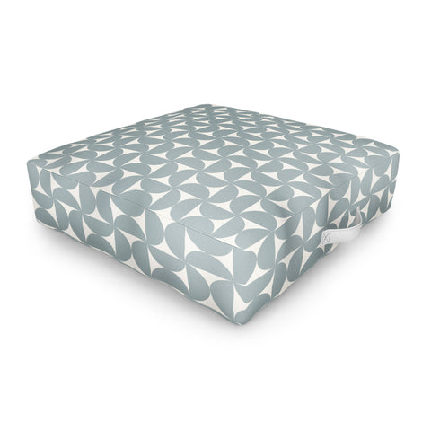 Colour Poems Patterned Shapes CLXXIV Outdoor Floor Cushion