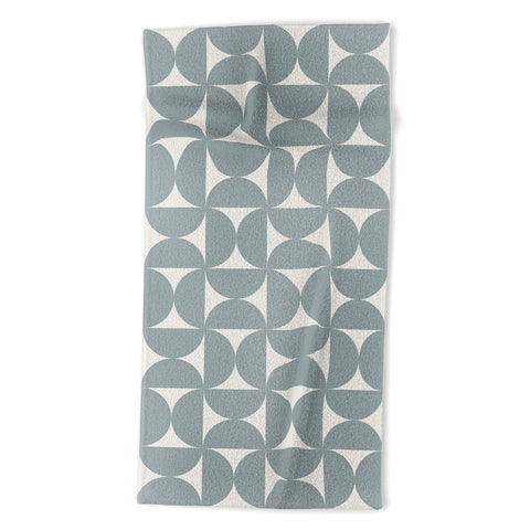 Colour Poems Patterned Shapes CLXXIV Beach Towel