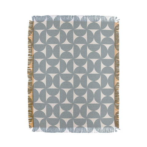 Colour Poems Patterned Shapes CLXXIV Throw Blanket