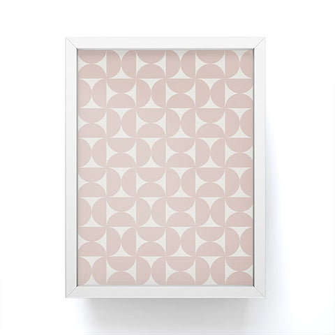 Colour Poems Patterned Shapes CLXXVIII Framed Mini Art Print