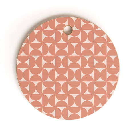 Colour Poems Patterned Shapes CLXXXII Cutting Board Round