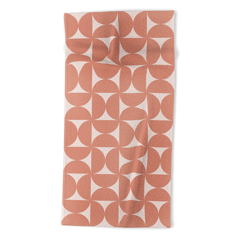 Colour Poems Patterned Shapes CLXXXII Beach Towel