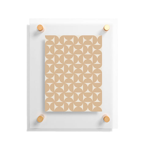 Colour Poems Patterned Shapes CLXXXVI Floating Acrylic Print
