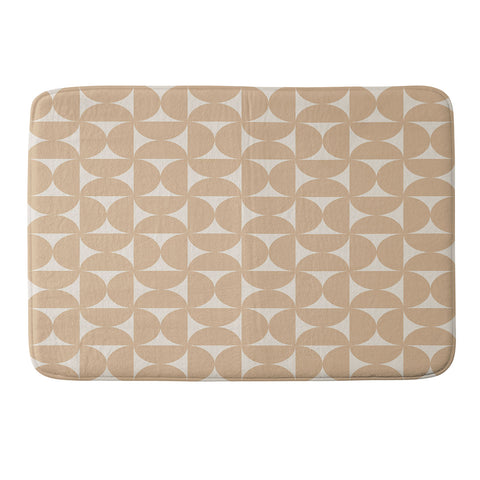 Colour Poems Patterned Shapes CLXXXVI Memory Foam Bath Mat