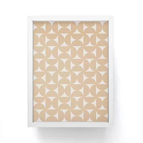 Colour Poems Patterned Shapes CLXXXVI Framed Mini Art Print