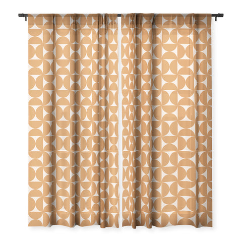 Colour Poems Patterned Shapes XCIV Sheer Window Curtain