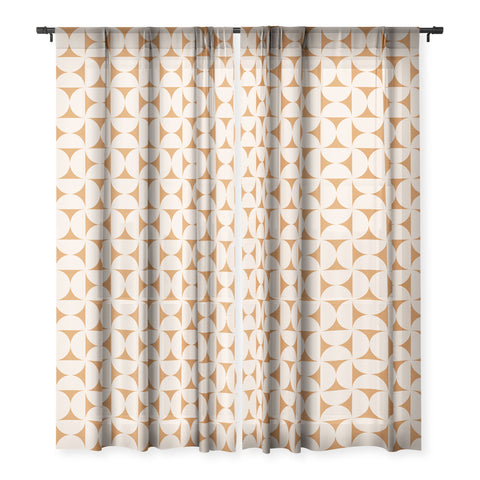 Colour Poems Patterned Shapes XCVI Sheer Window Curtain
