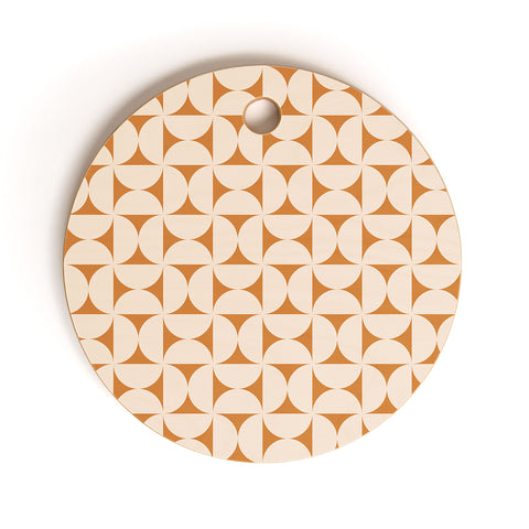 Colour Poems Patterned Shapes XCVI Cutting Board Round