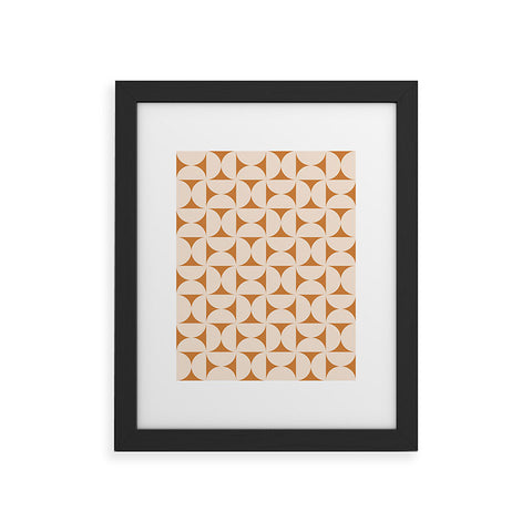 Colour Poems Patterned Shapes XCVI Framed Art Print