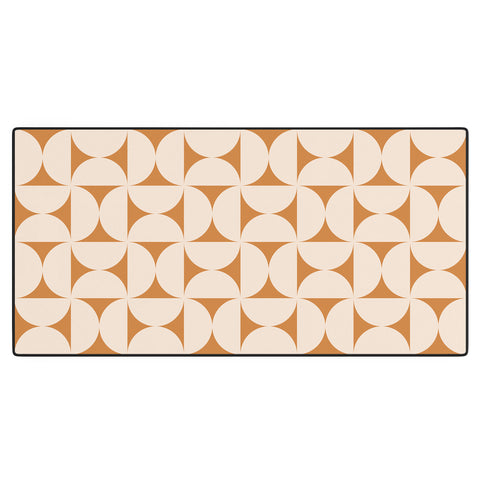 Colour Poems Patterned Shapes XCVI Desk Mat