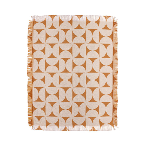 Colour Poems Patterned Shapes XCVI Throw Blanket
