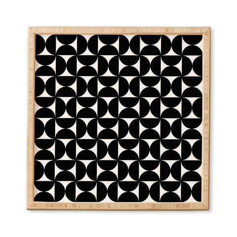 Colour Poems Patterned Shapes XVIII Framed Wall Art