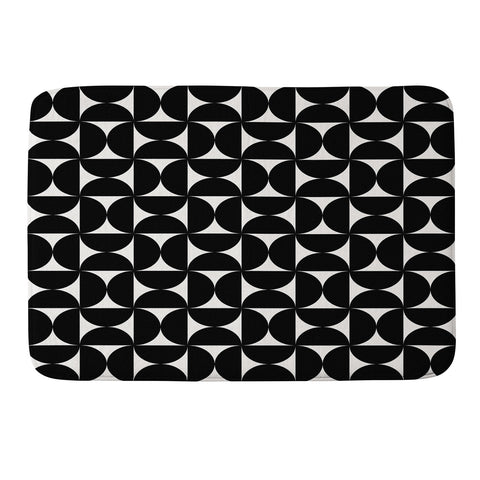 Colour Poems Patterned Shapes XVIII Memory Foam Bath Mat
