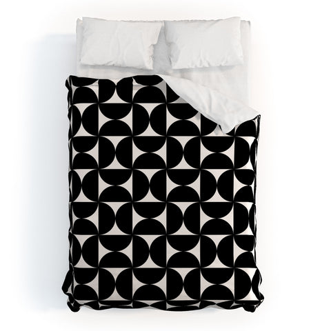 Colour Poems Patterned Shapes XVIII Duvet Cover
