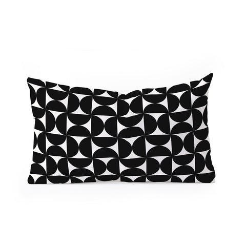 Colour Poems Patterned Shapes XVIII Oblong Throw Pillow
