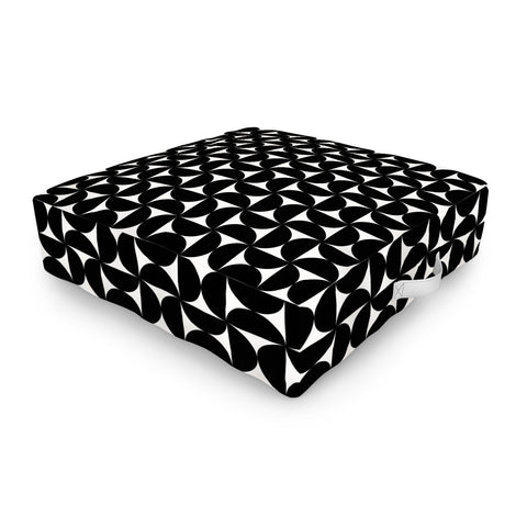 Colour Poems Patterned Shapes XVIII Outdoor Floor Cushion