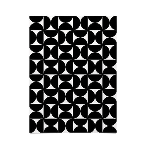 Colour Poems Patterned Shapes XVIII Poster