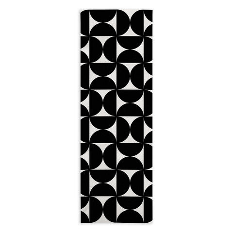 Colour Poems Patterned Shapes XVIII Yoga Towel