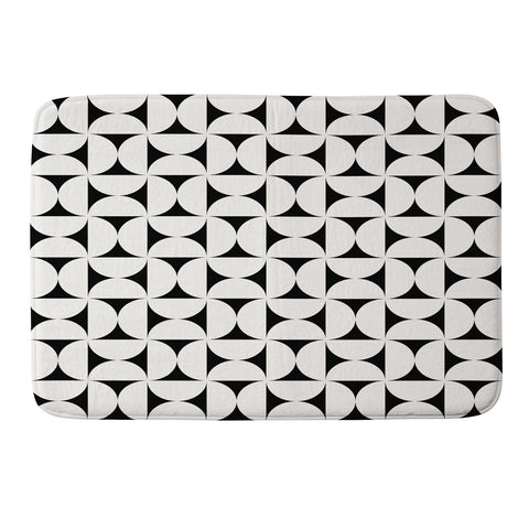 Colour Poems Patterned Shapes XX Memory Foam Bath Mat