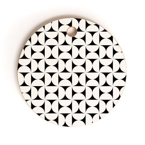 Colour Poems Patterned Shapes XX Cutting Board Round