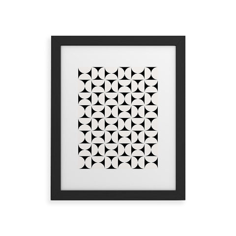 Colour Poems Patterned Shapes XX Framed Art Print