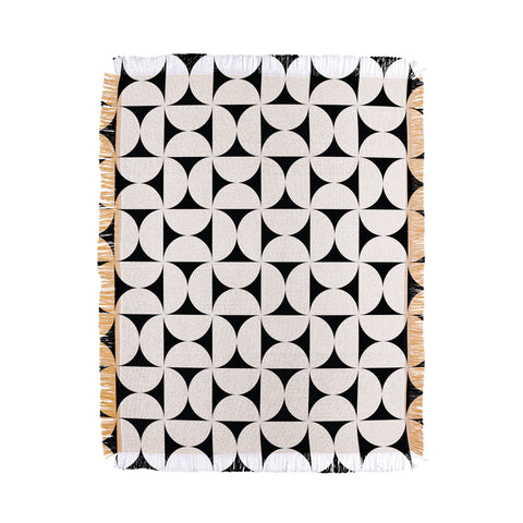 Colour Poems Patterned Shapes XX Throw Blanket