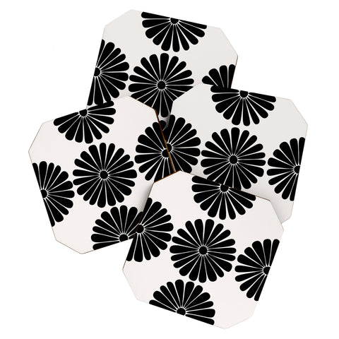 Colour Poems Retro Daisy I Coaster Set