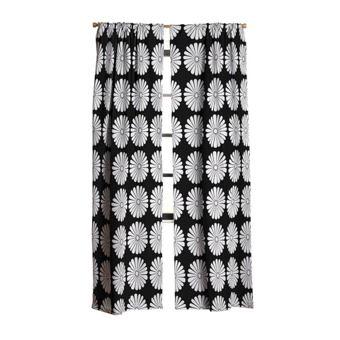 Colour Poems Retro Daisy II Blackout Window Curtain