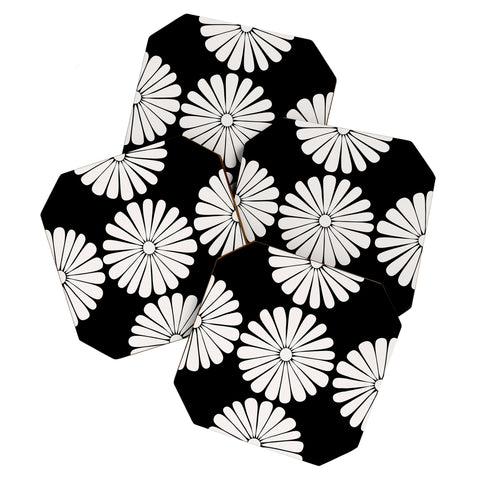 Colour Poems Retro Daisy II Coaster Set