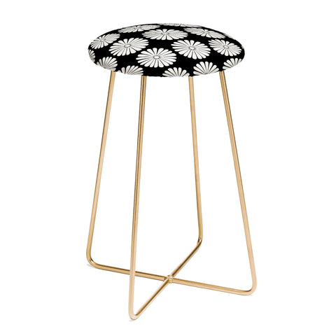 Colour Poems Retro Daisy II Counter Stool