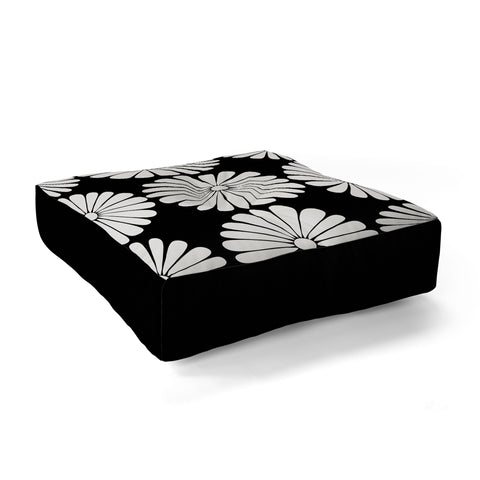 Colour Poems Retro Daisy II Floor Pillow Square
