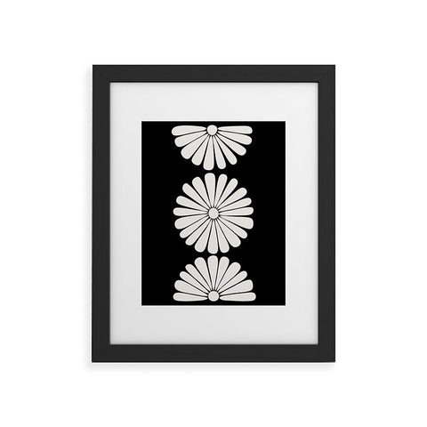 Colour Poems Retro Daisy II Framed Art Print