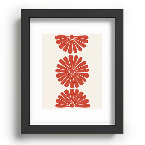 Colour Poems Retro Daisy III Recessed Framing Rectangle