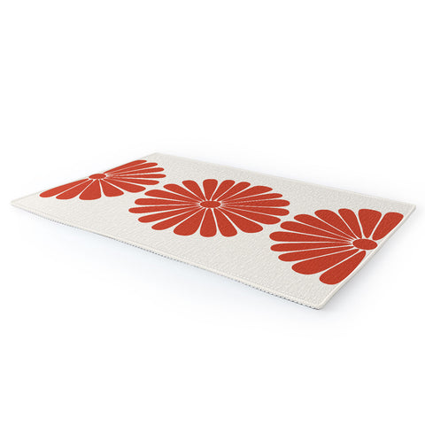 Colour Poems Retro Daisy III Area Rug