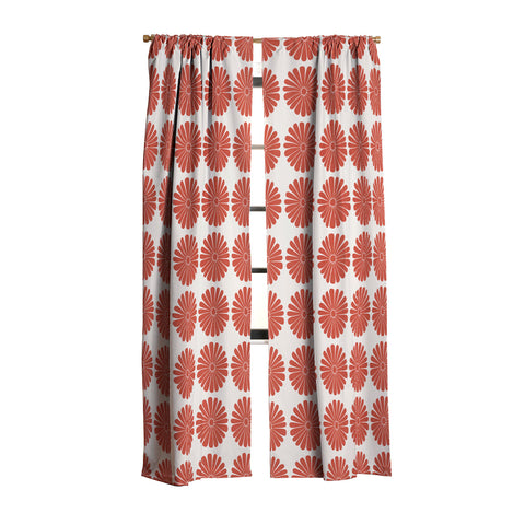 Colour Poems Retro Daisy III Blackout Window Curtain