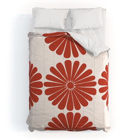 Colour Poems Retro Daisy III Comforter