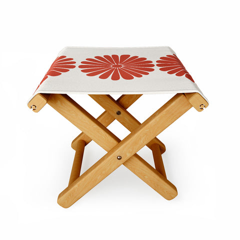 Colour Poems Retro Daisy III Folding Stool